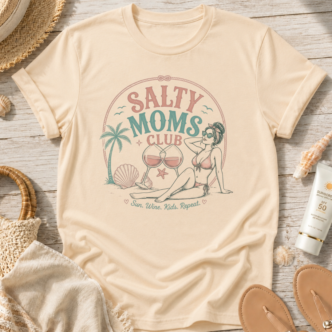 Salty Moms Club Tee