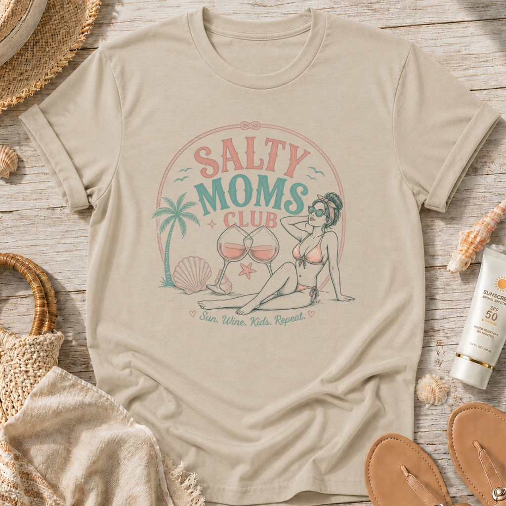 Salty Moms Club Tee