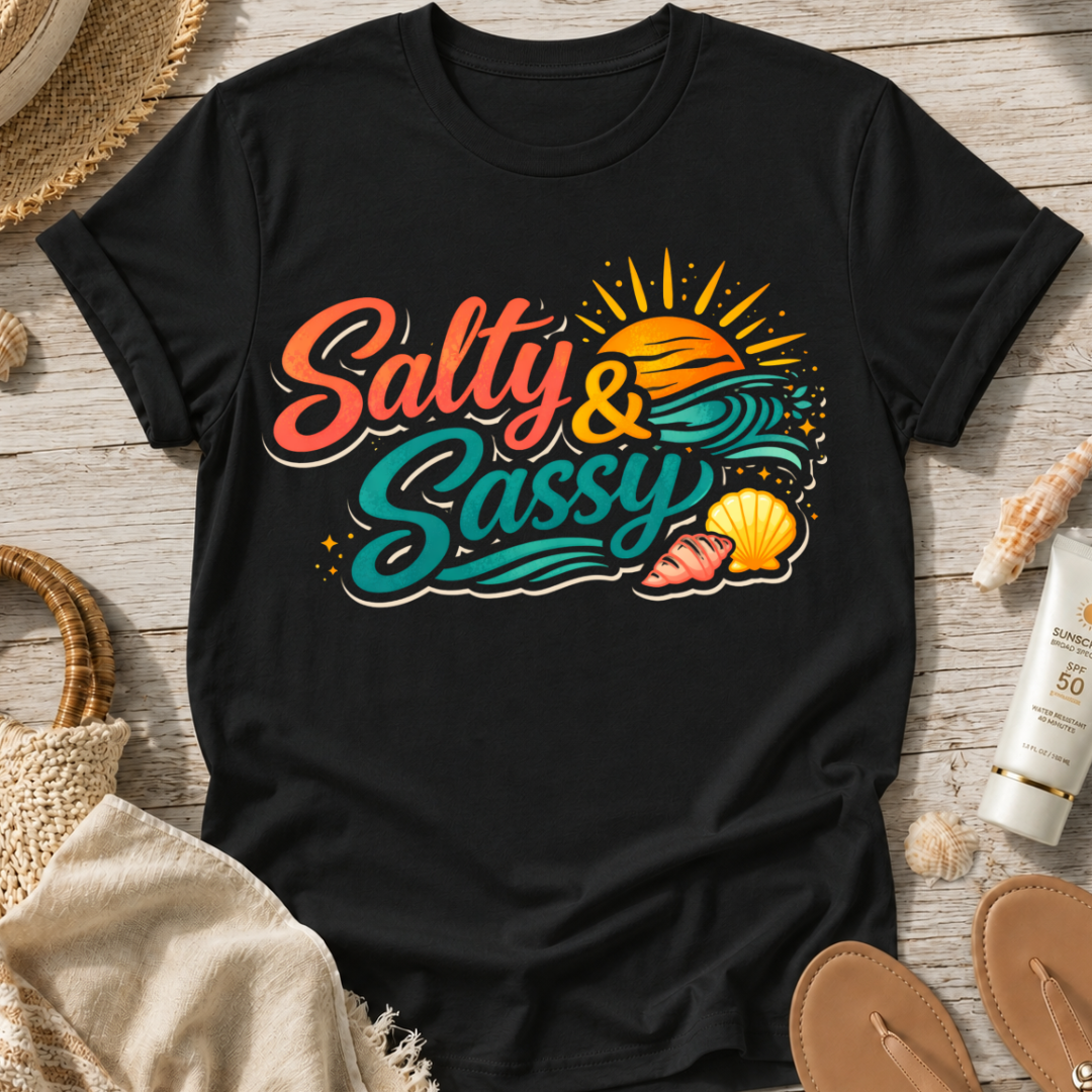 Salty & Sassy Beach T-Shirt