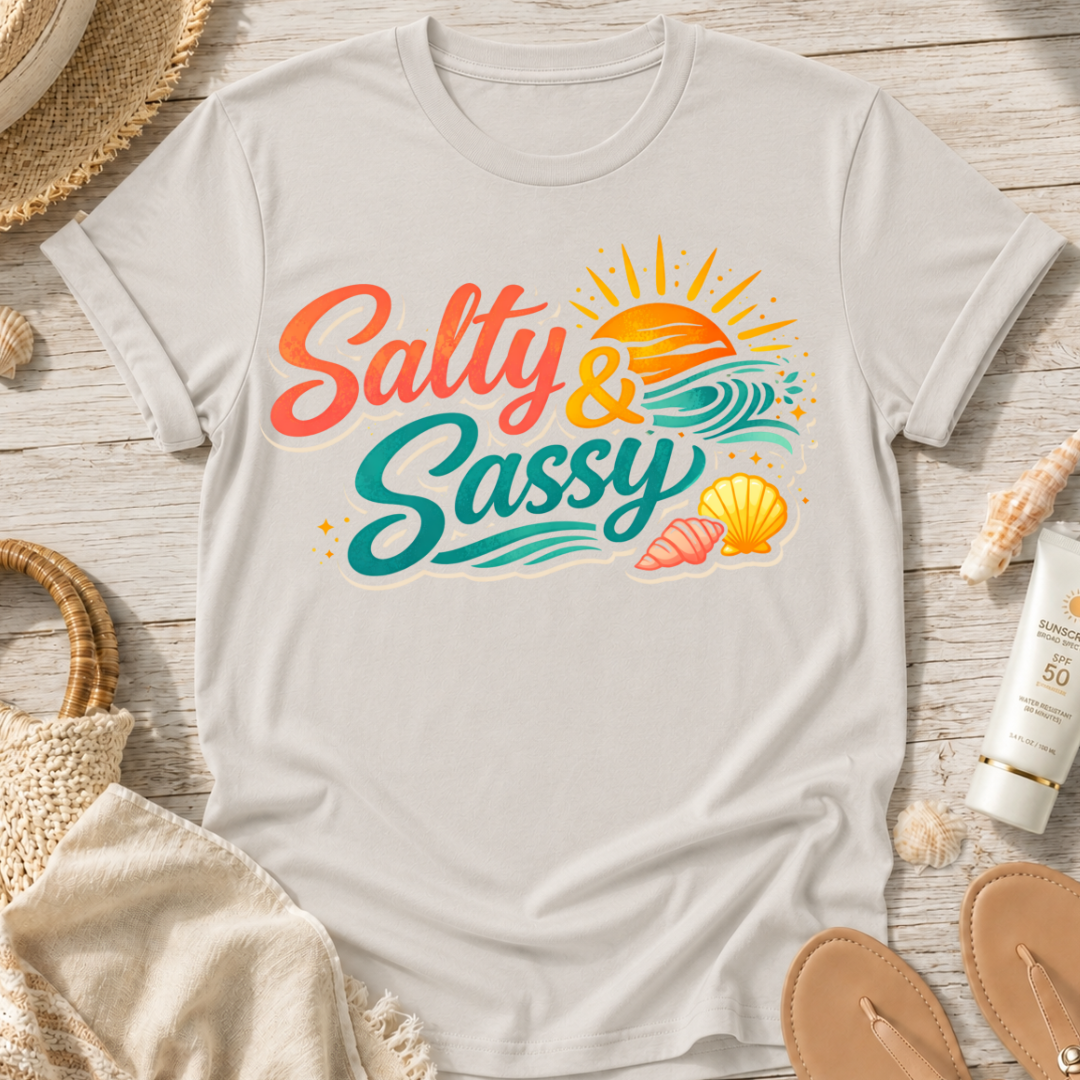 Salty & Sassy Beach T-Shirt