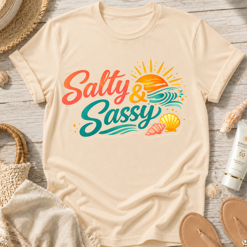 Salty & Sassy Beach T-Shirt