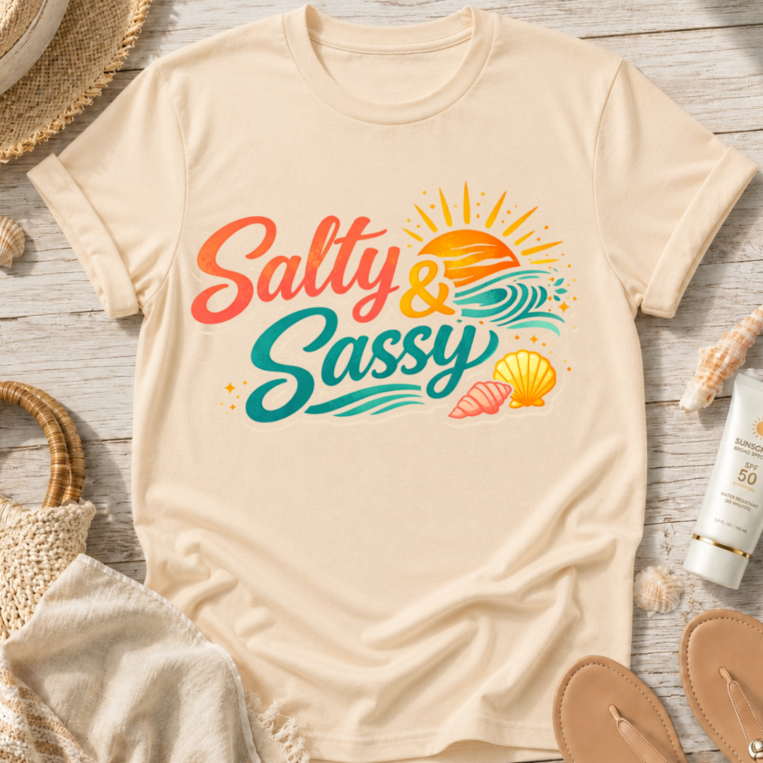 Salty & Sassy Beach T-Shirt