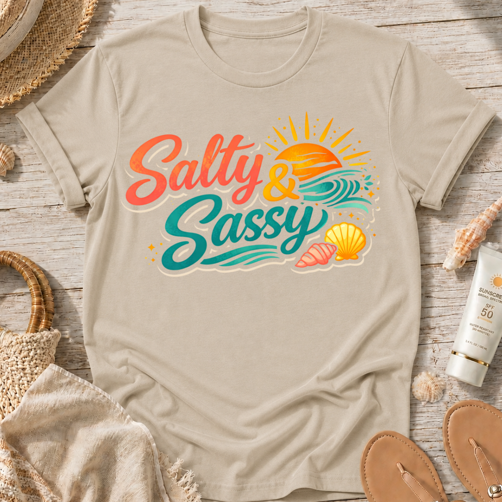 Salty & Sassy Beach T-Shirt