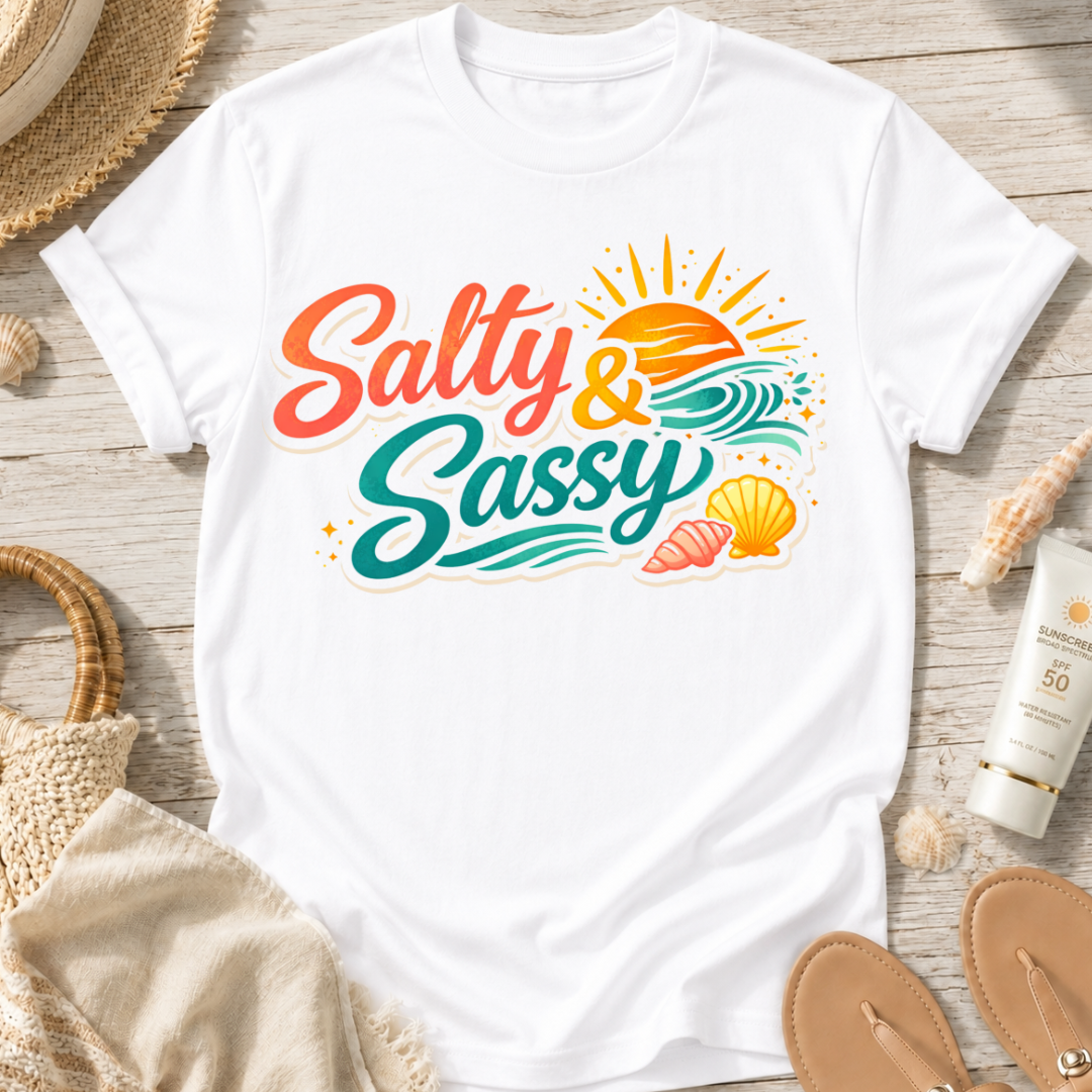 Salty & Sassy Beach T-Shirt