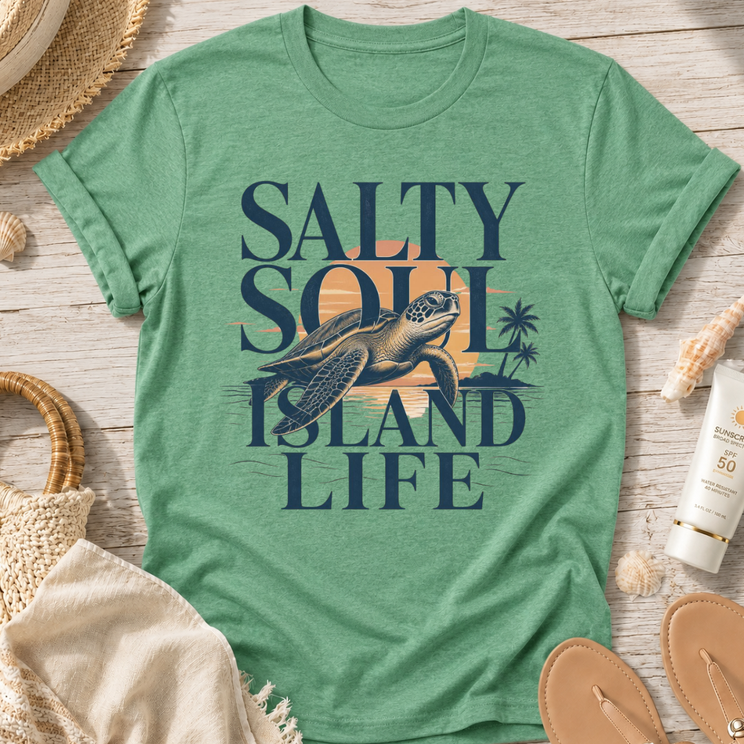 Salty Soul Island Life T-Shirt