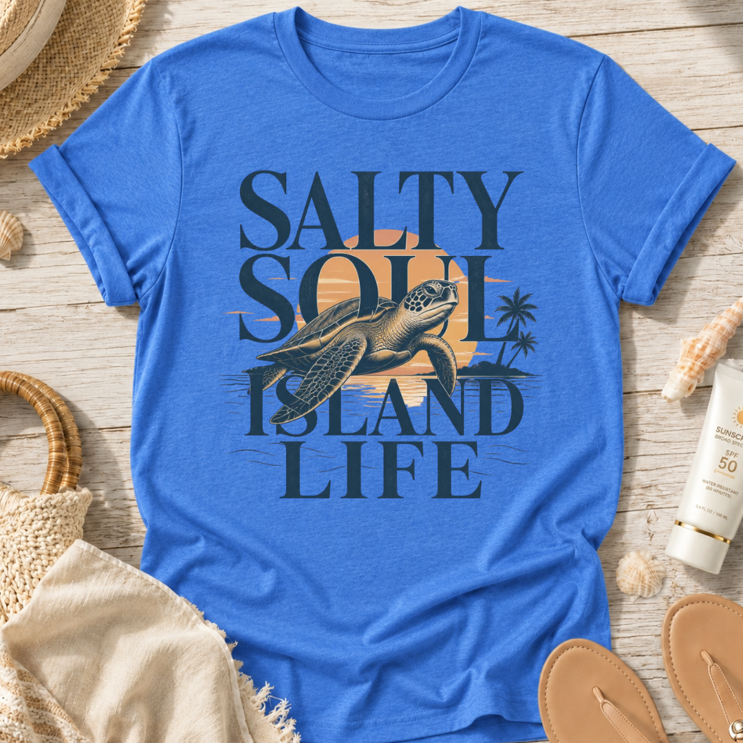 Salty Soul Island Life T-Shirt