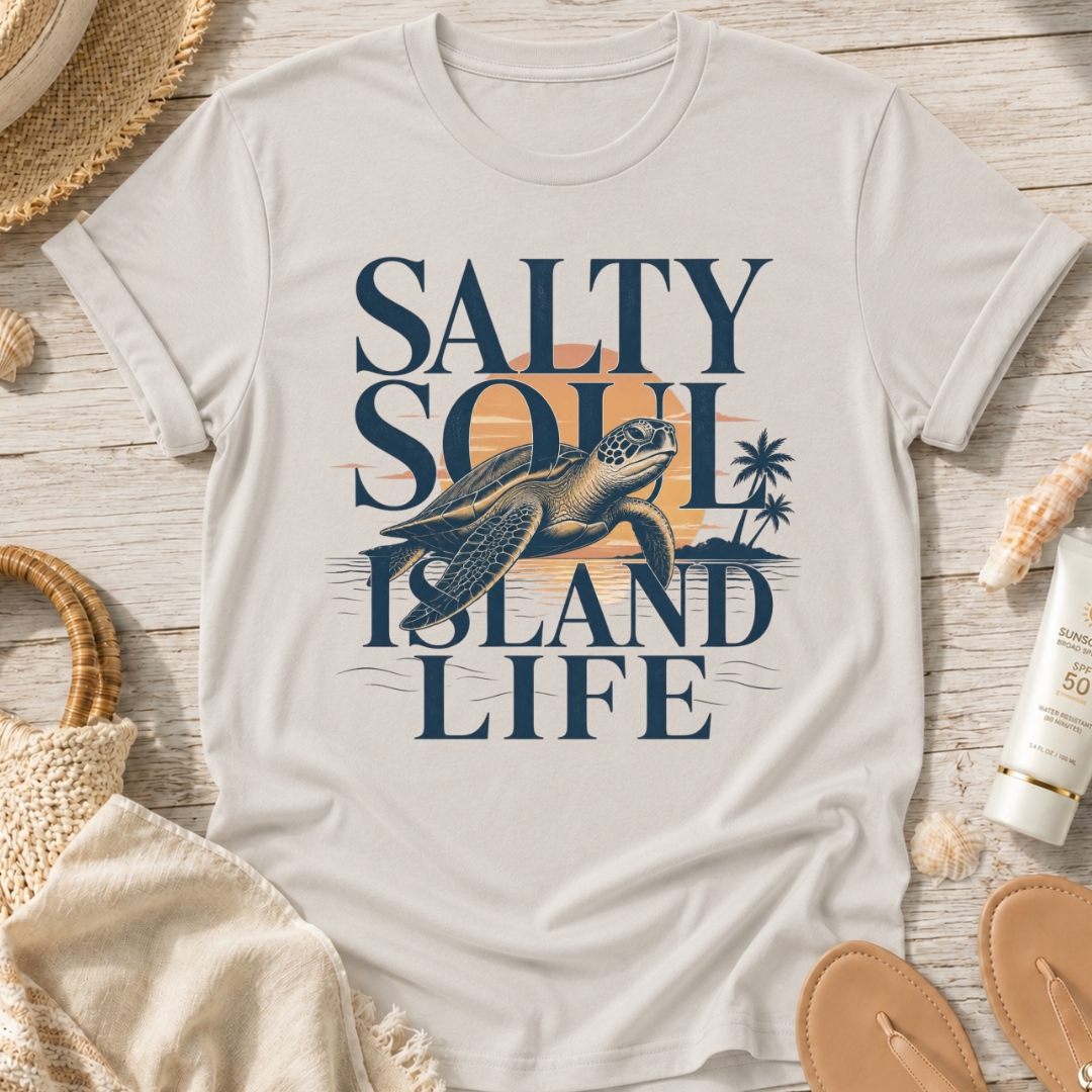 Salty Soul Island Life T-Shirt