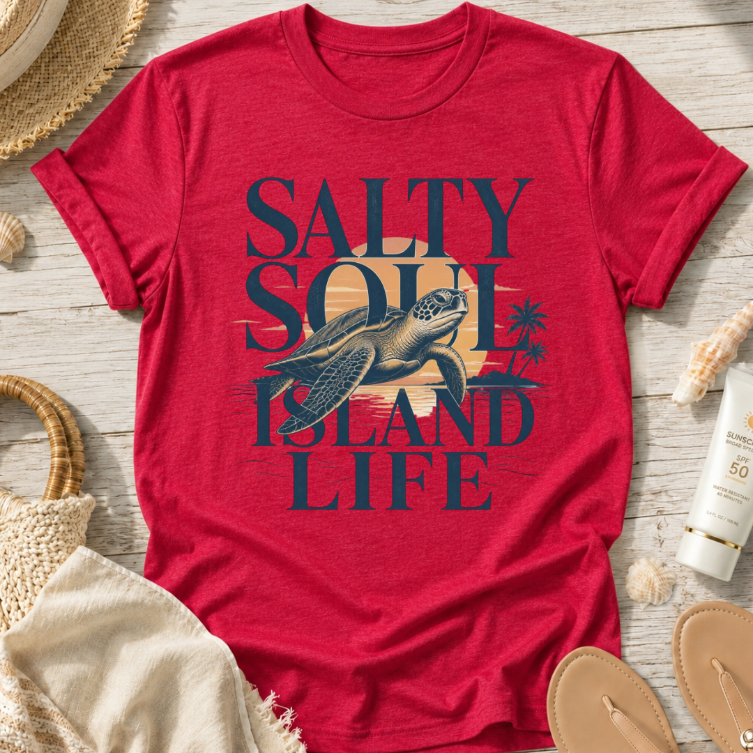 Salty Soul Island Life T-Shirt