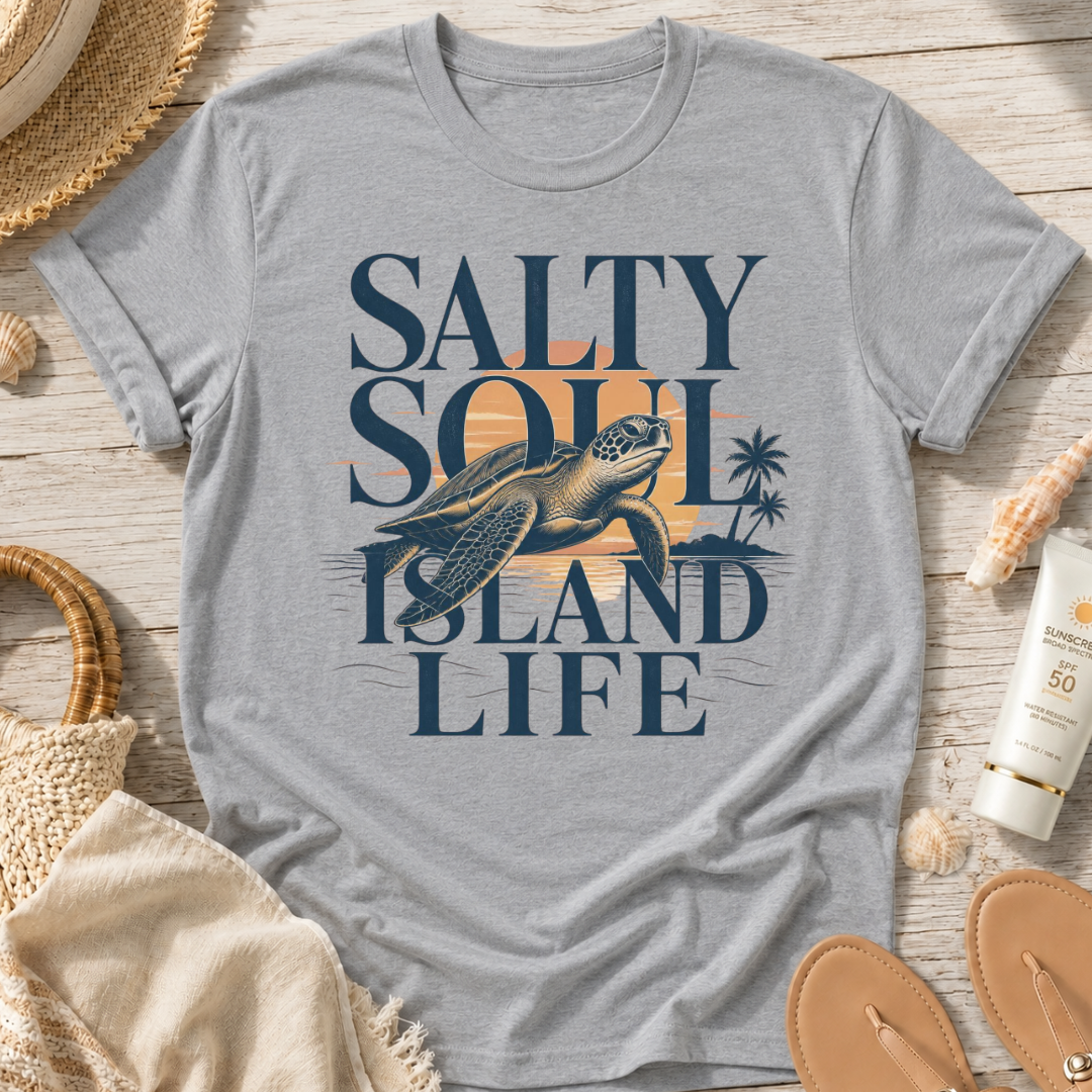 Salty Soul Island Life T-Shirt