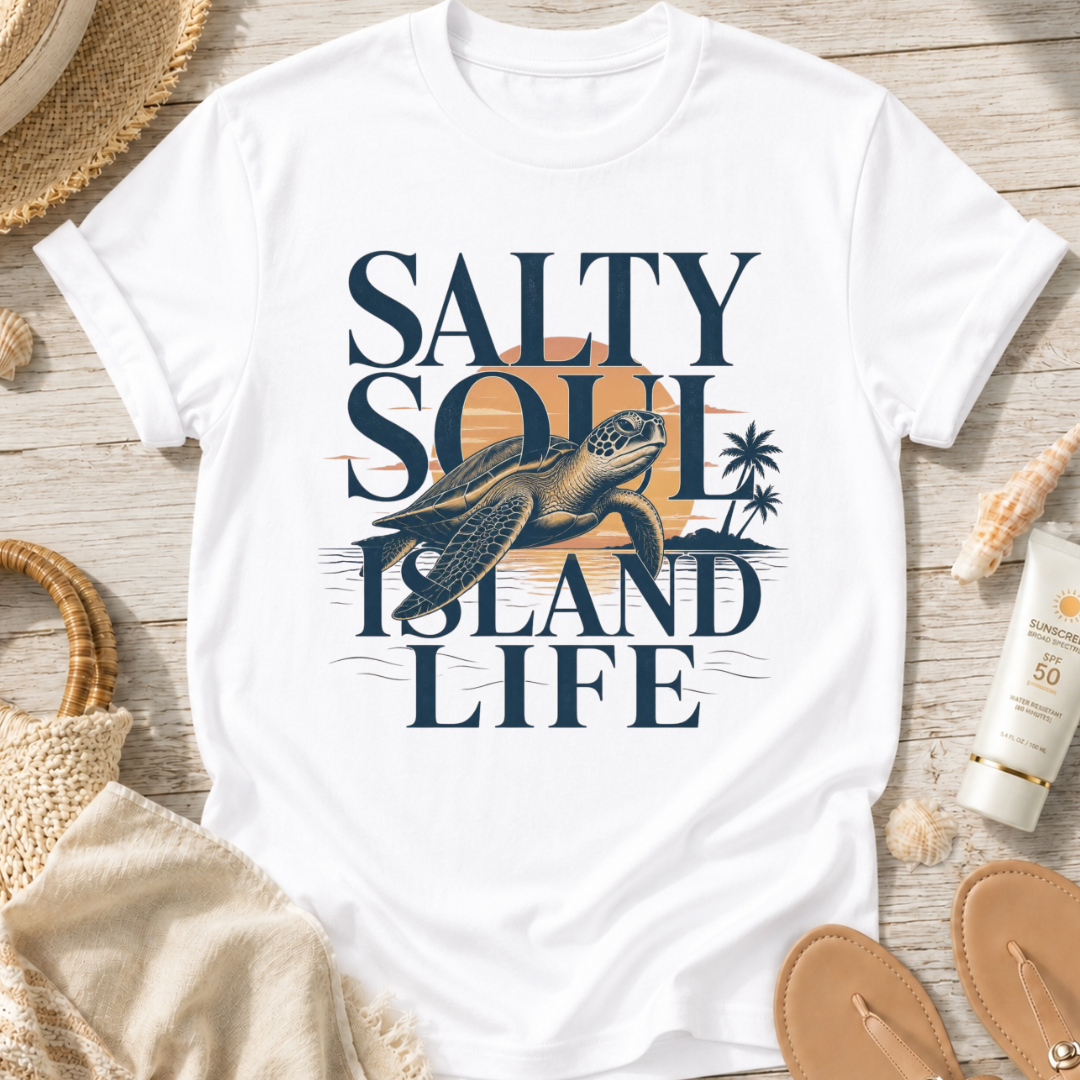 Salty Soul Island Life T-Shirt