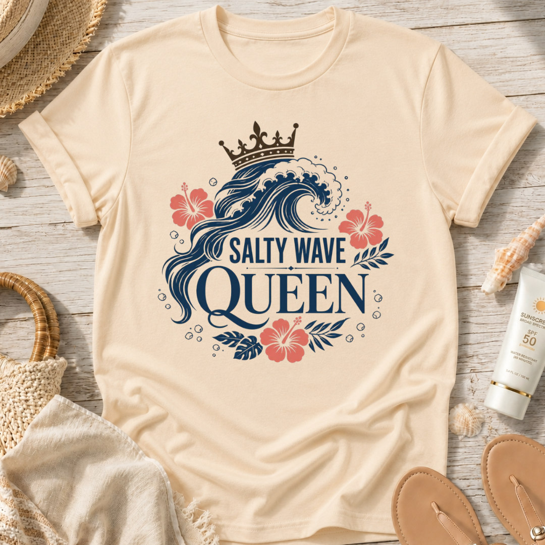 Salty Wave Queen T-Shirt