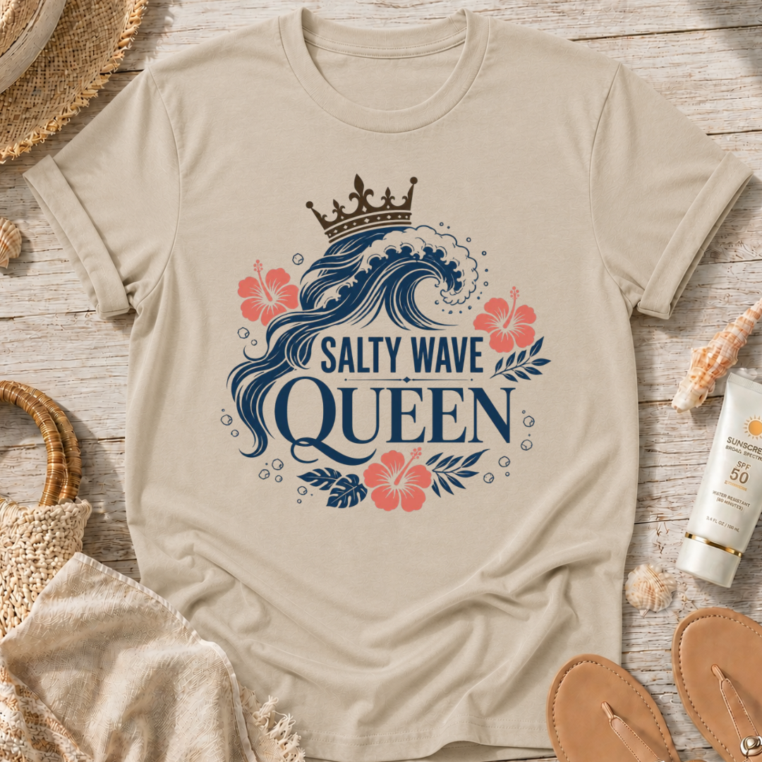 Salty Wave Queen T-Shirt