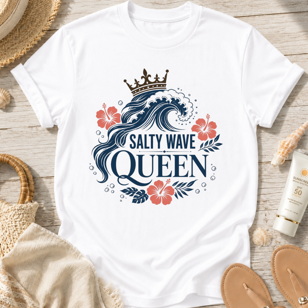 Salty Wave Queen T-Shirt