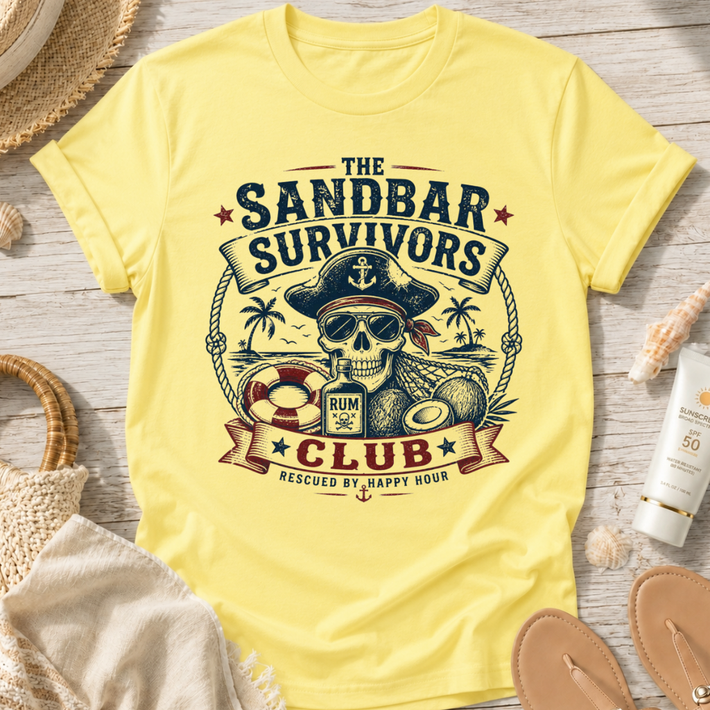 Sandbar Survivors Club T-Shirt