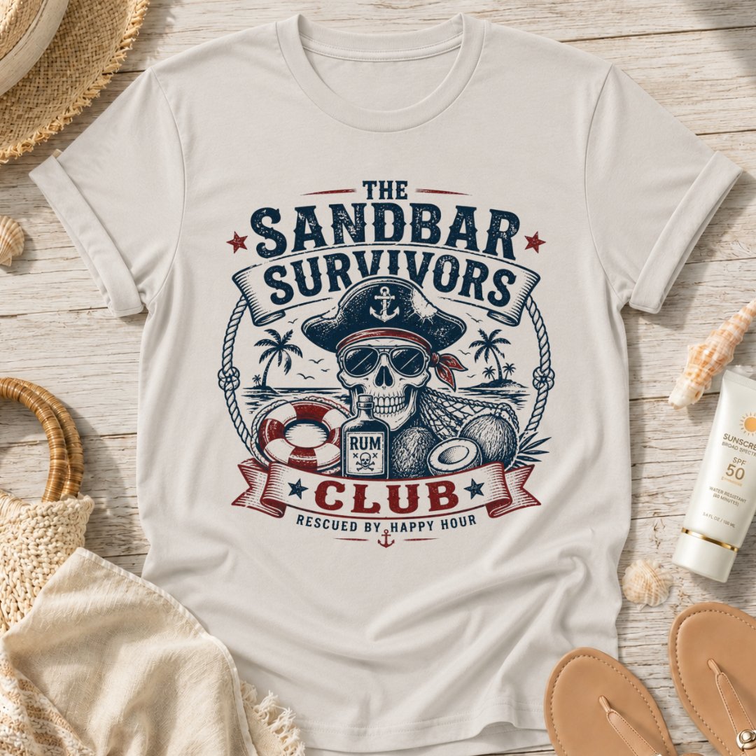 Sandbar Survivors Club T-Shirt