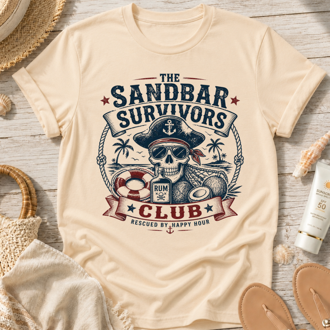 Sandbar Survivors Club T-Shirt