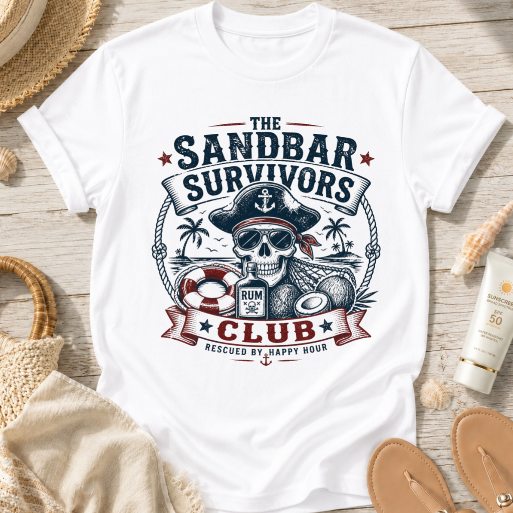Sandbar Survivors Club T-Shirt