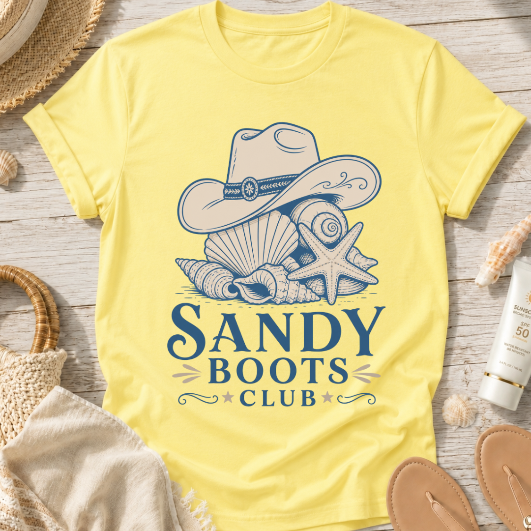 Sandy Boots Club T‑Shirt