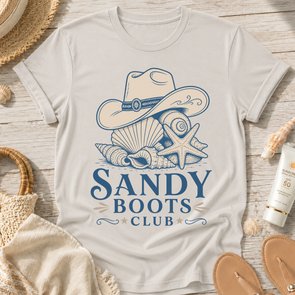 Sandy Boots Club T‑Shirt
