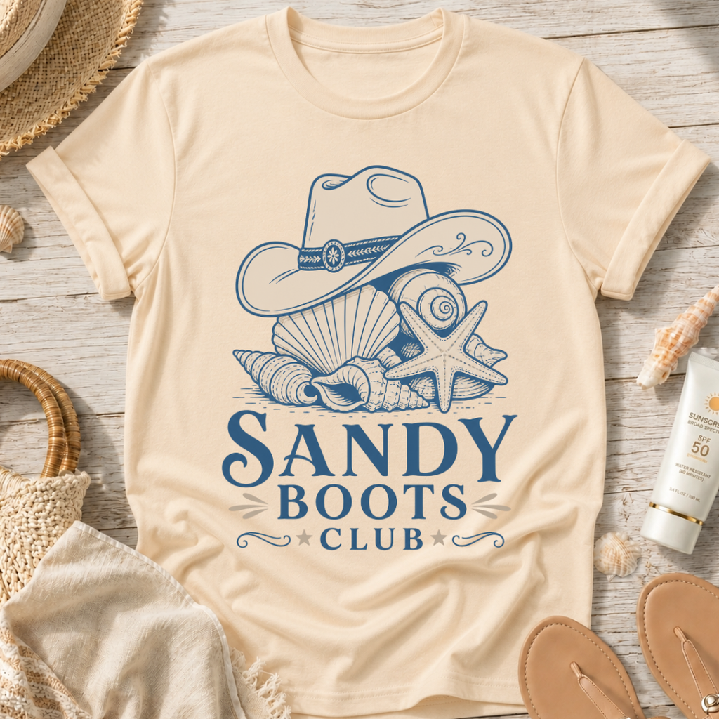 Sandy Boots Club T‑Shirt
