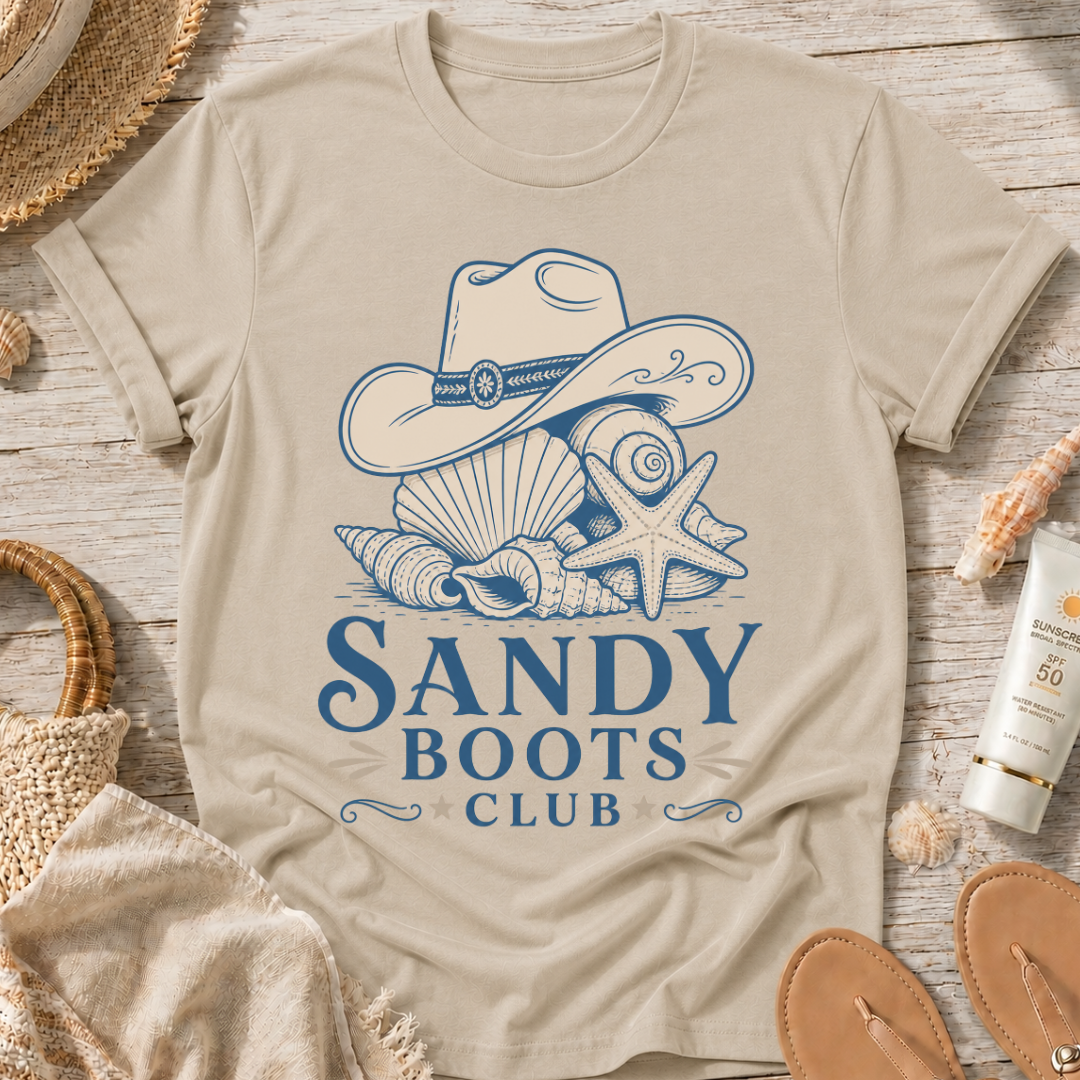 Sandy Boots Club T‑Shirt