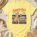 Sandy Toes Cold Beers T-Shirt