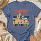 Sandy Toes Cold Beers T-Shirt