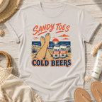 Sandy Toes Cold Beers T-Shirt