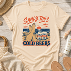 Sandy Toes Cold Beers T-Shirt