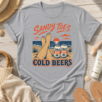 Sandy Toes Cold Beers T-Shirt