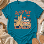 Sandy Toes Cold Beers T-Shirt