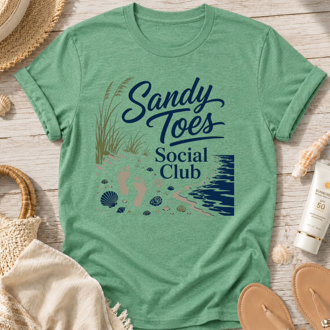 Sandy Toes Social Club T-Shirt