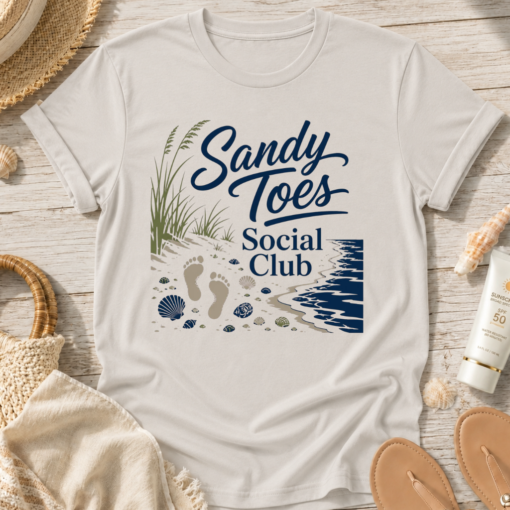 Sandy Toes Social Club T-Shirt