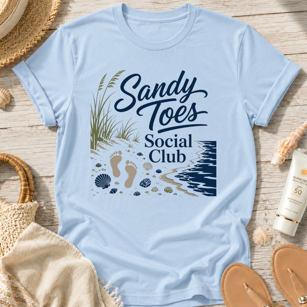 Sandy Toes Social Club T-Shirt