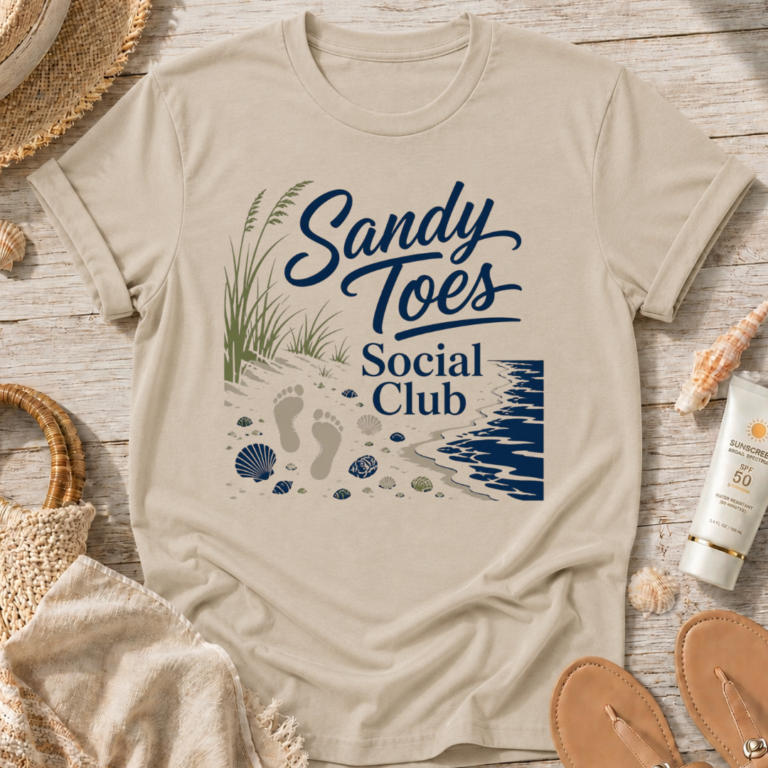 Sandy Toes Social Club T-Shirt