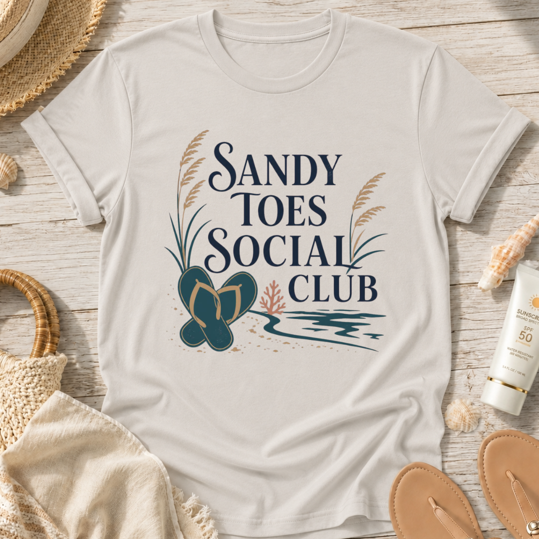 Sandy Toes Social Club T-Shirt
