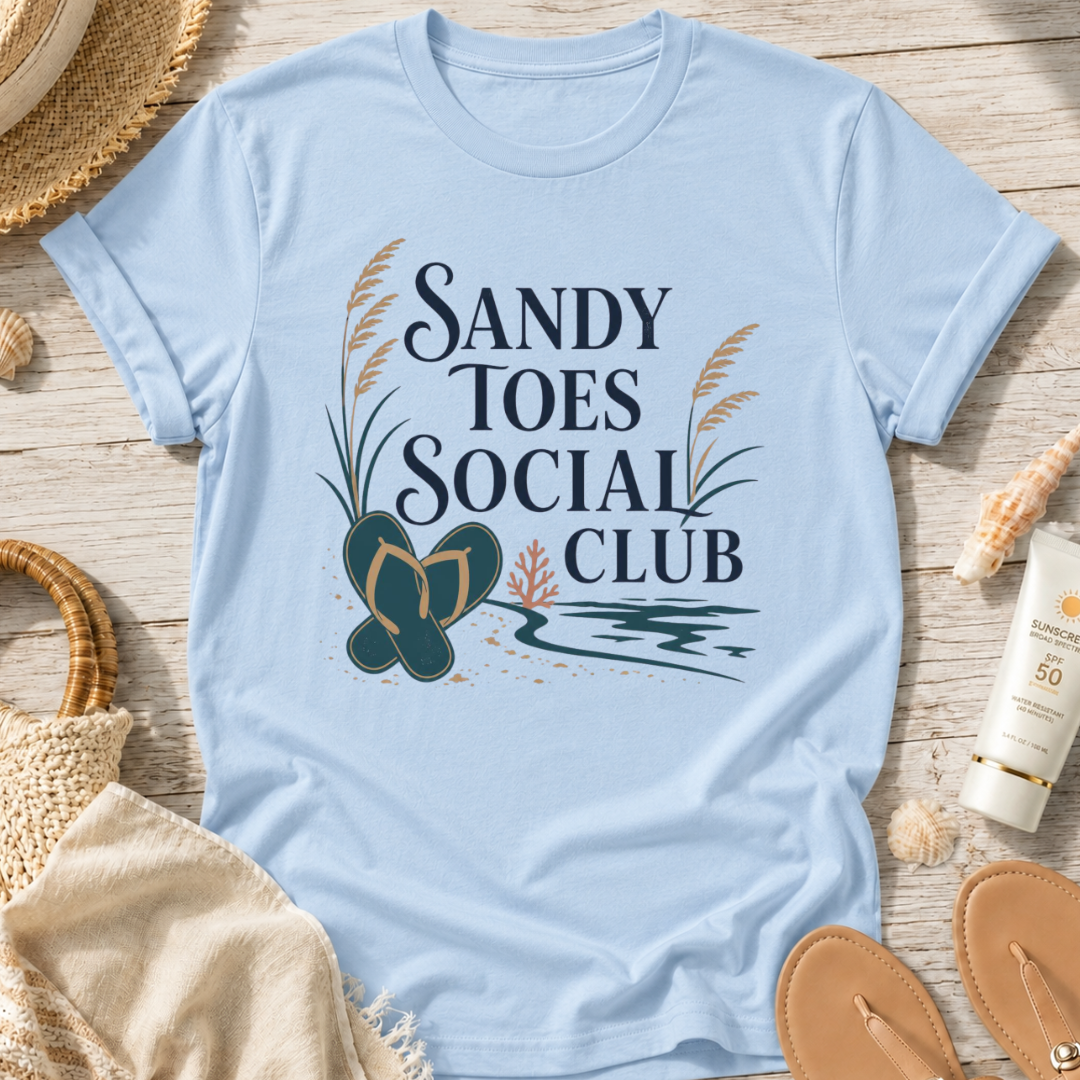 Sandy Toes Social Club T-Shirt