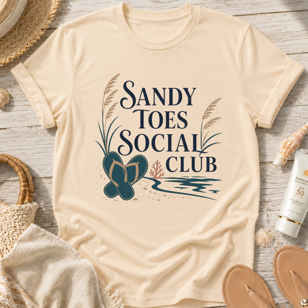 Sandy Toes Social Club T-Shirt