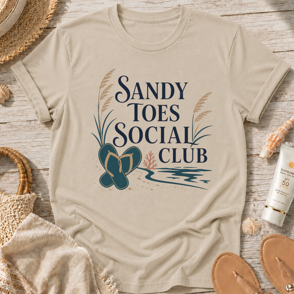 Sandy Toes Social Club T-Shirt