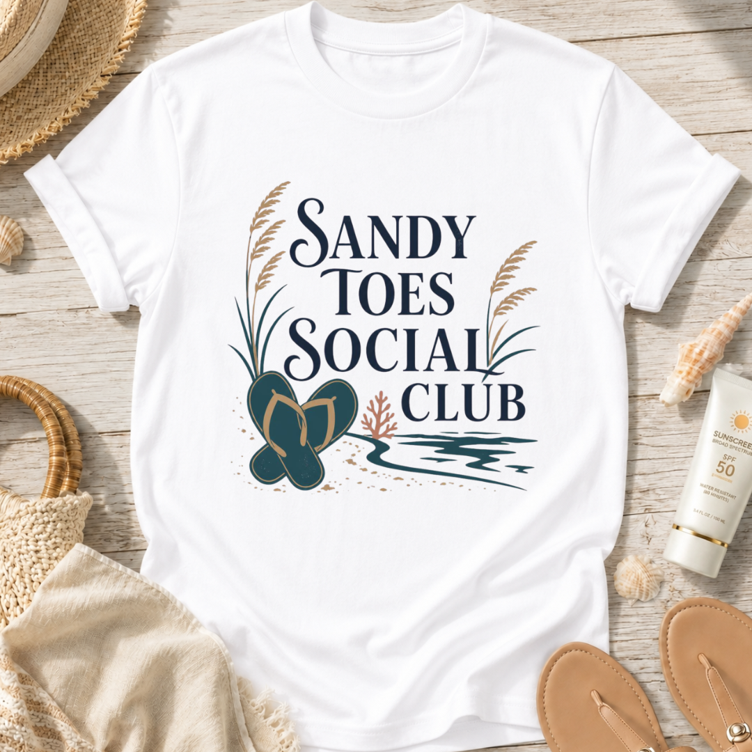 Sandy Toes Social Club T-Shirt