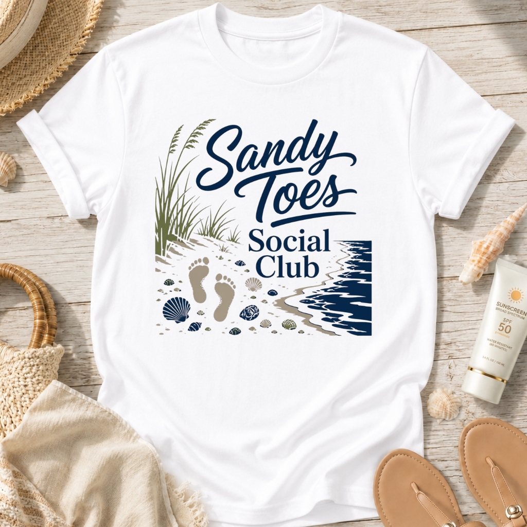 Sandy Toes Social Club T-Shirt