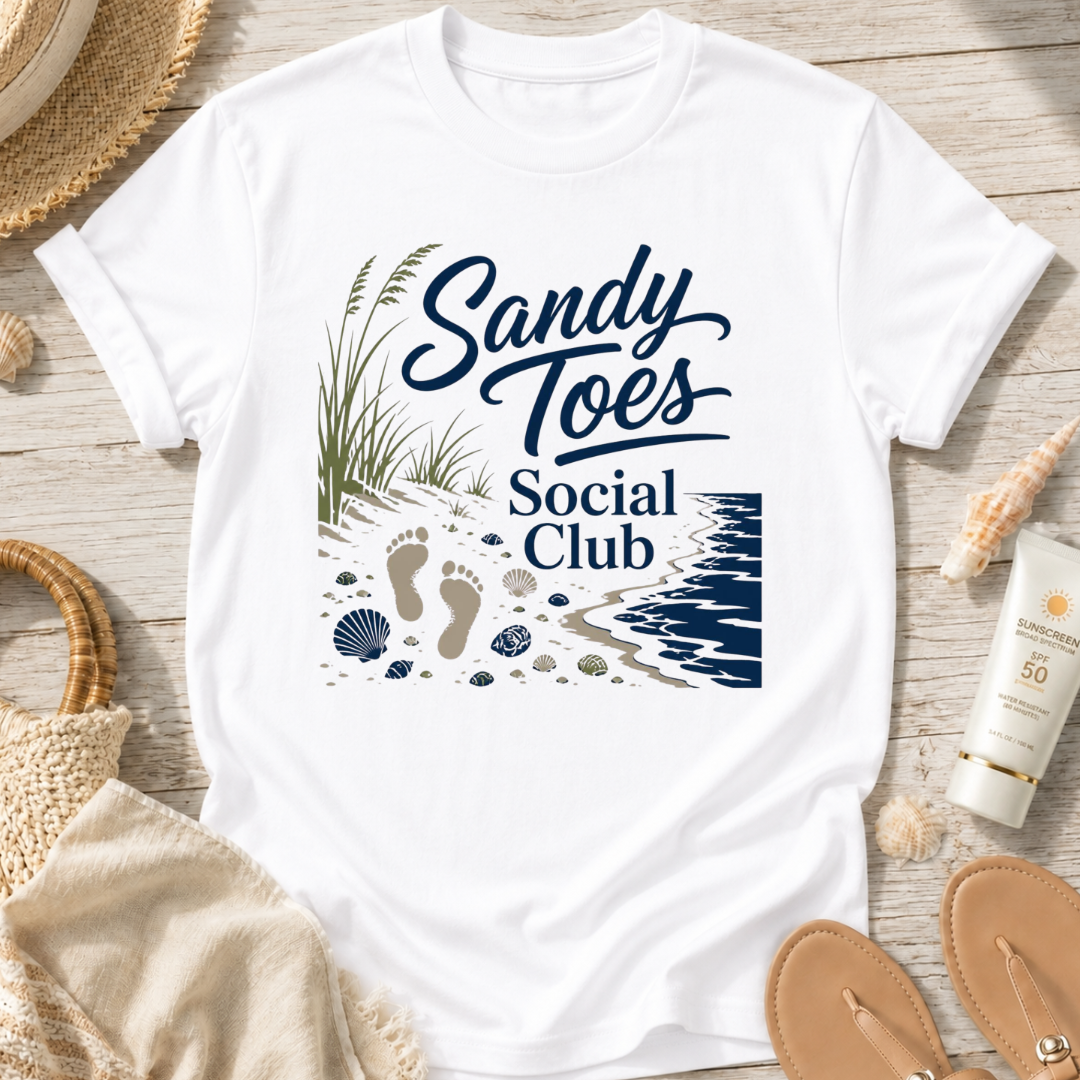 Sandy Toes Social Club T-Shirt