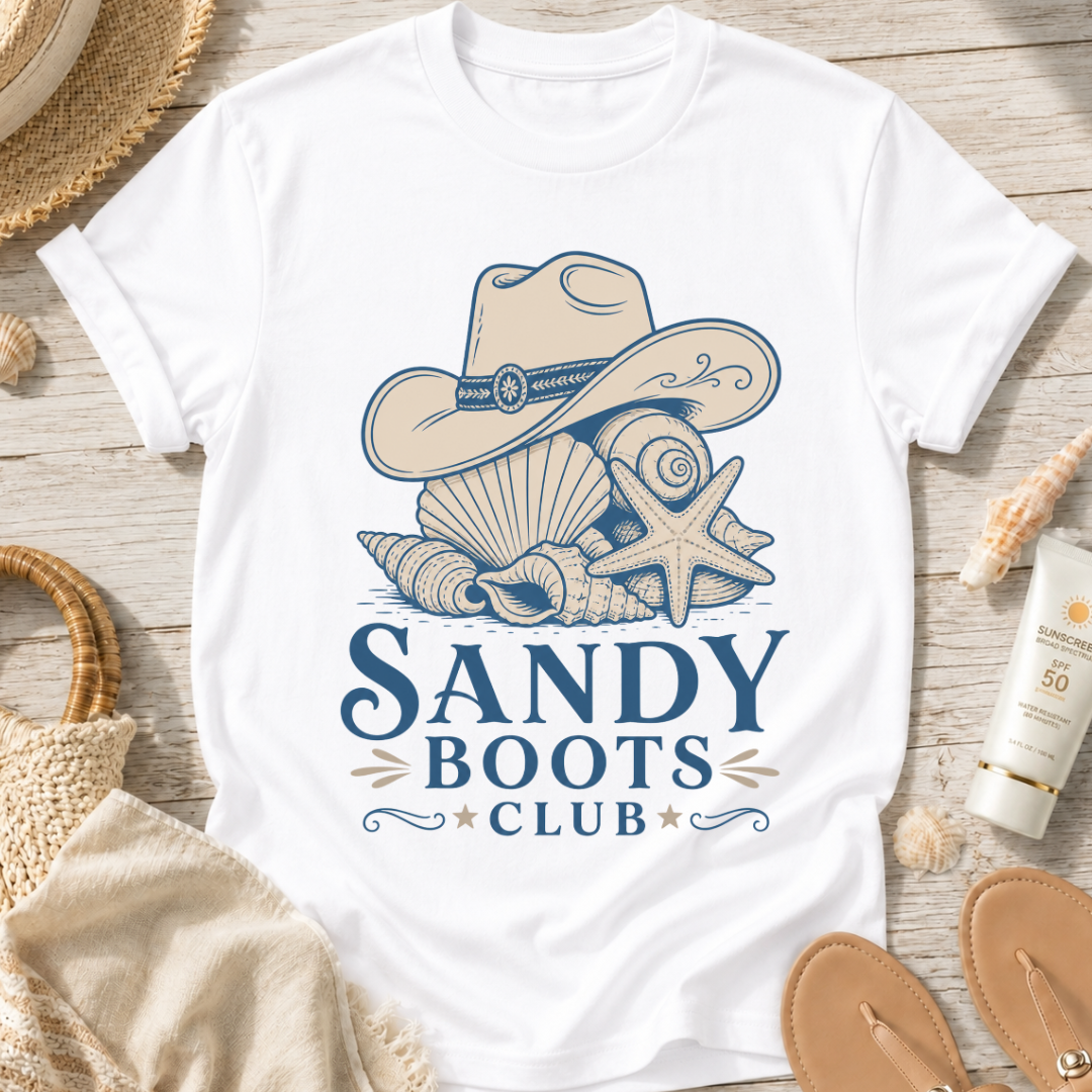 Sandy Boots Club T‑Shirt