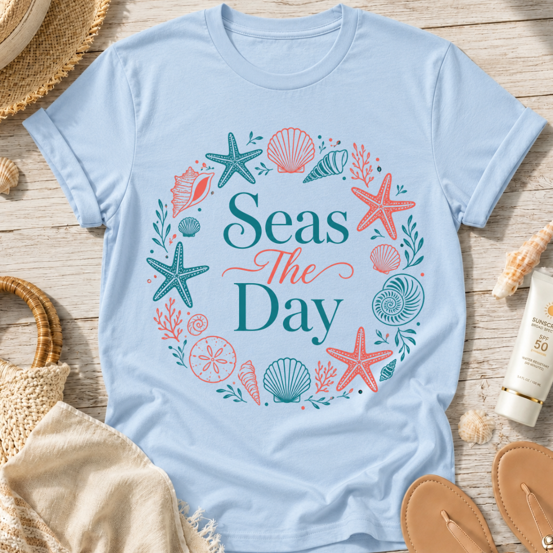 Seas The Day Circle T-Shirt