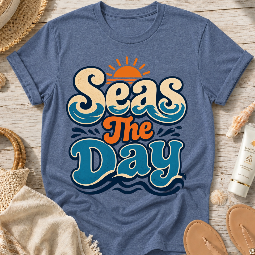 Seas The Day Graphic T-Shirt