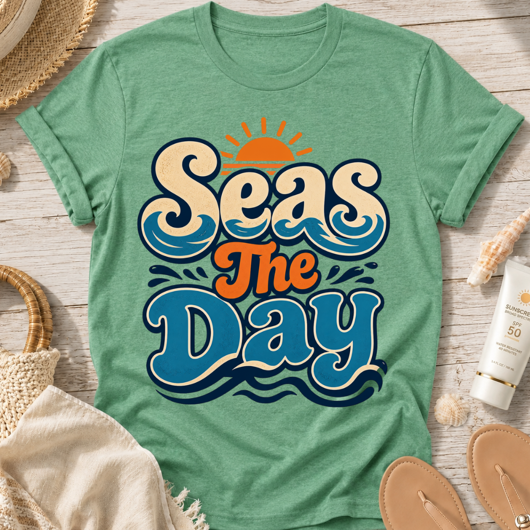 Seas The Day Graphic T-Shirt