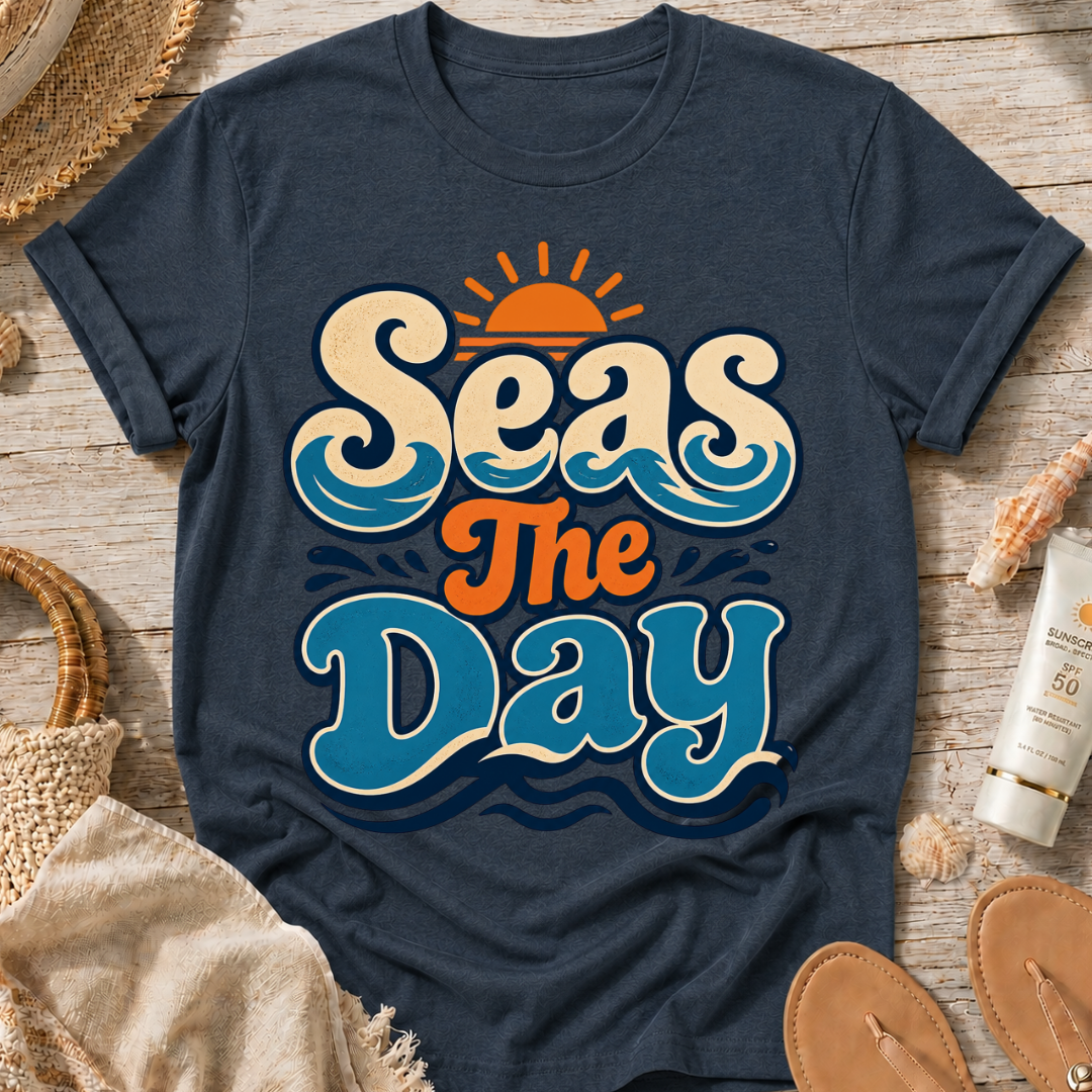 Seas The Day Graphic T-Shirt