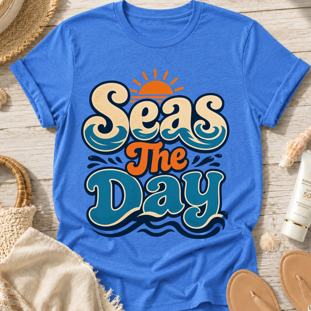 Seas The Day Graphic T-Shirt