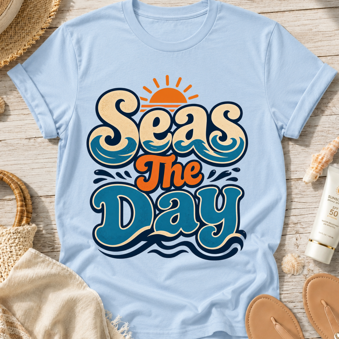Seas The Day Graphic T-Shirt