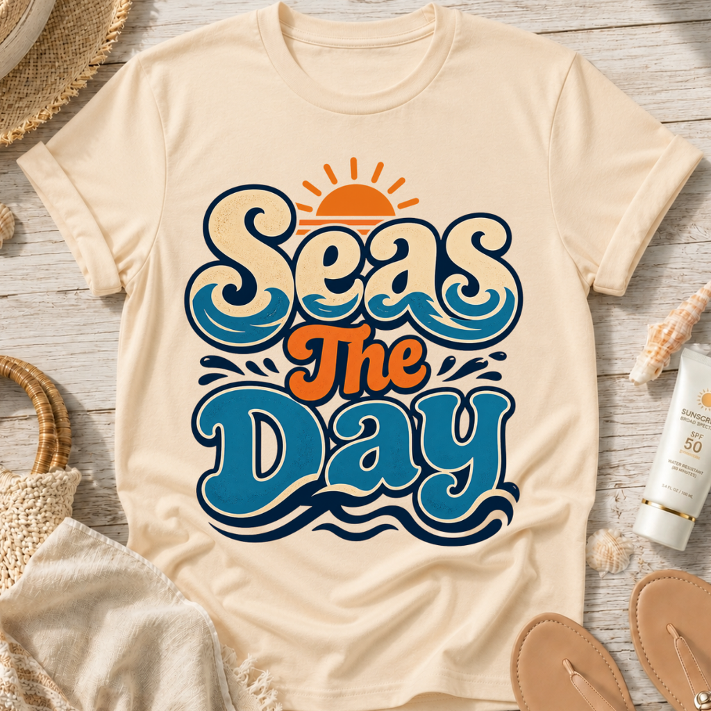 Seas The Day Graphic T-Shirt